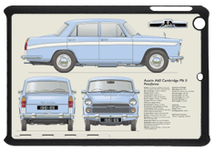 Austin A60 Cambridge MKII 1961-69 Small Tablet Covers